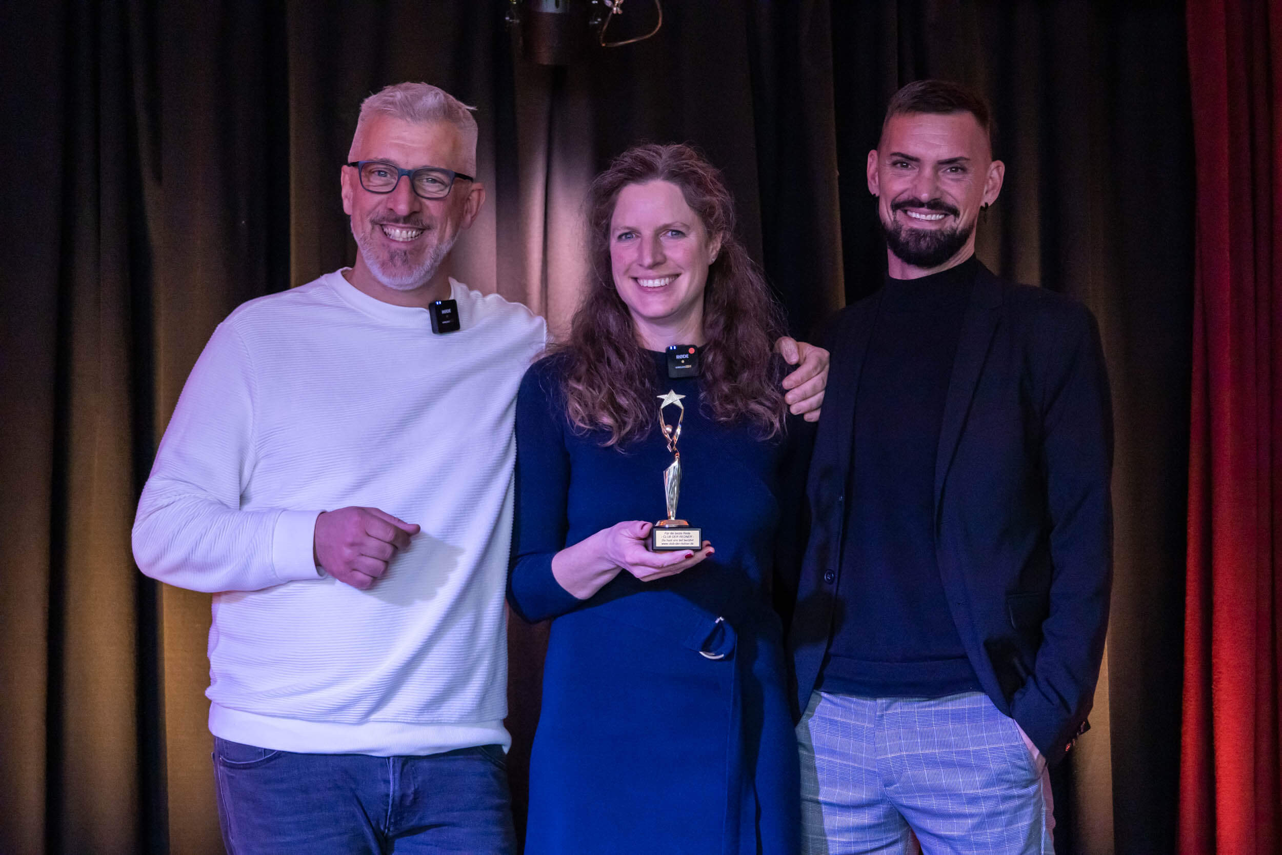 Daniela Landgraf hat den Award "Du hast uns tief berührt" erhalten.