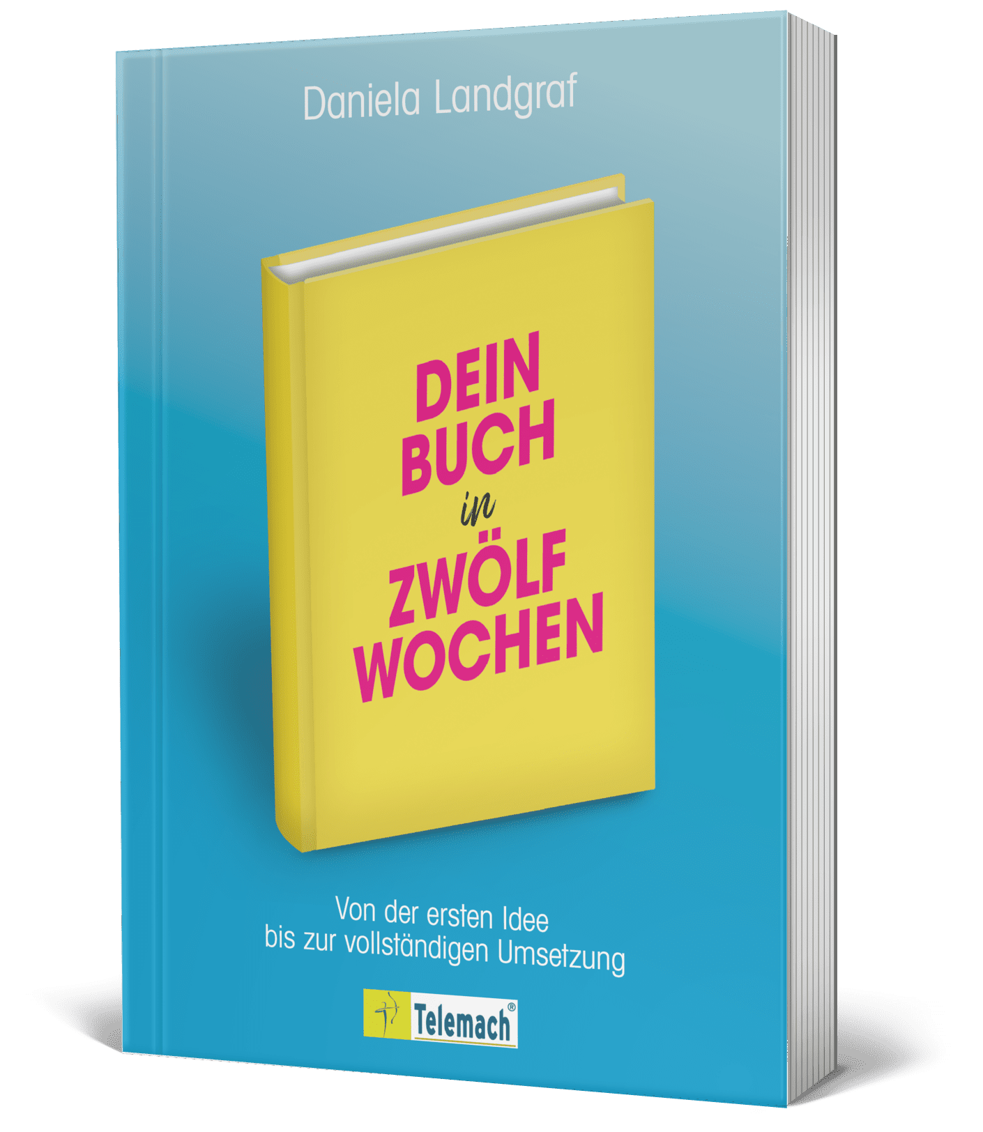 Buchcover Dein Buch in zwoelf Wochen von Daniela Landgraf